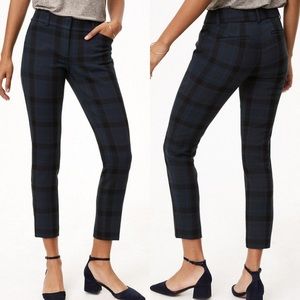 Julie Skinny Plaid Ankle Pant